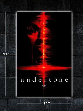 Undertone 2026 horror movie poster - 11x17 wall art print merch gift podcast